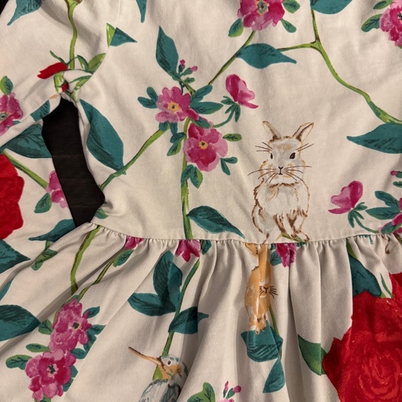 Matilda Jane Make Believe Woodland Wonders Dress Girls Size 4 Retired Floral - Picture 4 of 7